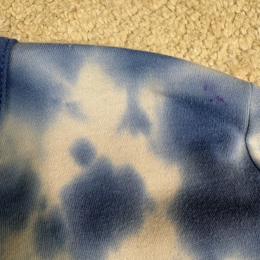 Quacker Factor Tie-Dye Bejeweled Ghost 3/4 Sleeve Shirt Size XL - Picture 7 of 7